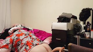 Xxl big-boobed crossdresser nurses aid is getting her butt drilled by a hefty fuck stick
