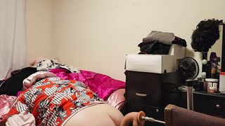 Xxl big-boobed crossdresser nurses aid is getting her butt drilled by a hefty fuck stick
