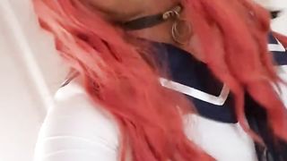 The Lil' Sissy in College Attire