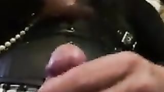 Lil Black & White Sundress Shoots A Load Off trio