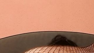 Sissy Cockslut attempts to make fake penises Magically Vanish in her donk