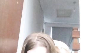 Fake Penis joy in high high-heeled shoes