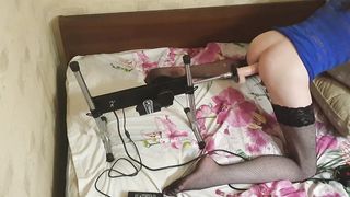 Femboy torn up caboose with hookup machine