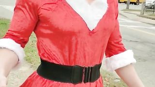 Exhibitionist Crystal Encaged Claus, 1