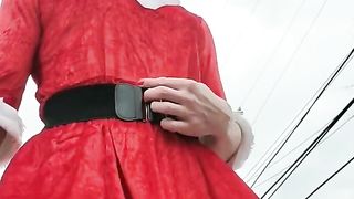 Exhibitionist Crystal Encaged Claus, 1
