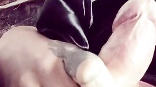 I fap my ginormous fabulous female man rod in a warm sundress i fantasy your super-bitch butt was here for me to jizz in