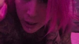 She-Creature sloppy converse and wants you to tear up her