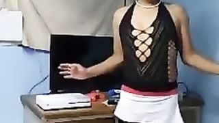 Nice Joselynne Cd B.And White Microskirt