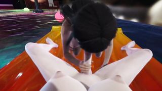 Hinata is romped by the daki satan Futa