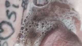 Sissy Bean in Bathroom Pruning.