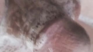 Sissy Bean in Bathroom Pruning.