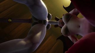 Futa Draenei Boink Devil Gal 3 Way : Warcraft Pornography Parody