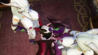 Futa Draenei Boink Devil Gal 3 Way : Warcraft Pornography Parody
