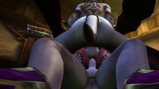 Futa Draenei Boink Devil Gal 3 Way : Warcraft Pornography Parody
