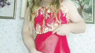 I'm in the photograph of a ash-blonde, jerking my weenie.