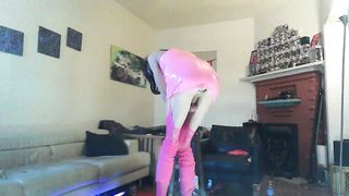 can or hero take the entire thing? beautiful trans doofy takes massive glass butt-plug