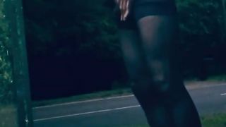 Thin Cd ambling on public road