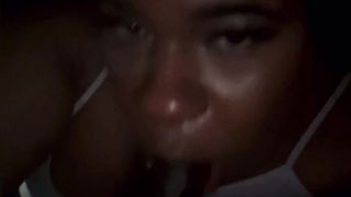 757 Ladyboy Licking Gigantic Black Spear