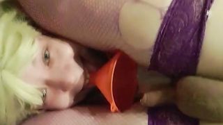 my Parent orders me to milk myself before he arrives