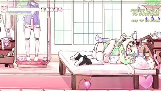 Max The Elf v0.four Femboy Anime Porn game PornPlay Ep.8 group sex by the succubus crazy army