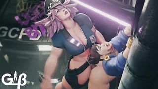 Enormous Shaft Futa Poison Plumbing Chun-Li Rump