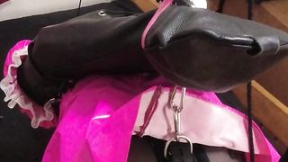 Corded, Ball-Gagged, Lashed and Flogged