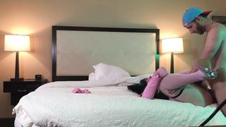 Trans Damsel in V-Card Banged Missionary