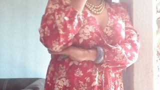 Smoking Crossdresser Latin