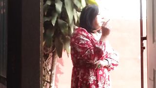 Smoking Crossdresser Latin