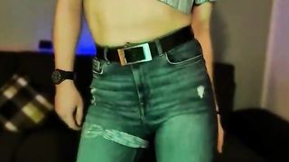 Towheaded german crossdresser EmmaaaTV