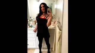 Crossdresser Posing (Loop) two