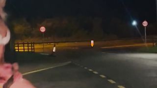 Fantastic slender cd sissy display outdoor