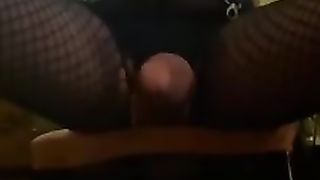 Donk in Sheer Black Velvety Bliss