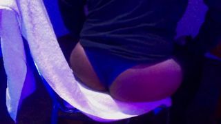 KellyCD666 - Latin Cross With Ample Bum! two G-Strings! Live