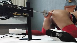 sissy pound machine hook-up teaching