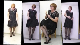 Julian069 lace sundress, rosy slide 76