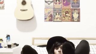 Young lovely sissy Flashing adorable caboose