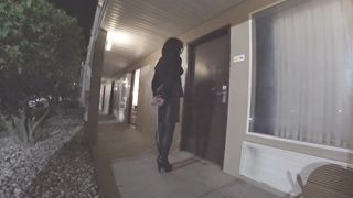 Sissy Motel Self Restrain Bondage Joy