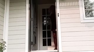 internal cumshot in my doorway mmm