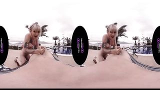 VirtualRealTrans - Sunset at the beach