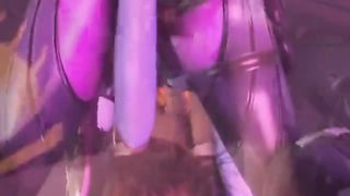 Vdova and Tracer in Overwatch have orgy