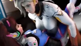 Ladies in Overwatch have fuck-fest