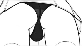 Transvestite inhales his prick highly rich - comic