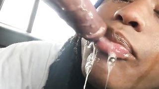 COME PUMMEL MY JAWS FATHER , I WANT YOU RUB THE THANG & THE BACK OF MY FACEHOLE