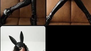 Scorching Crossdresser Alaina Sanchez Naughty Easter Bunny