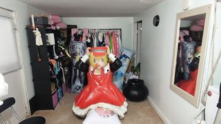 Kigurumi Flip Breathplay and Inflatable Cushion Hook-Up