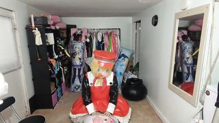 Kigurumi Flip Breathplay and Inflatable Cushion Hook-Up