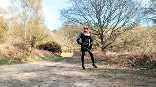 She-Creature Toying at the Woods Truck Park