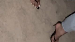 Driving and Ambling in High-Heeled Slippers