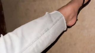 Driving and Ambling in High-Heeled Slippers